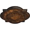 Ekena Millwork Bonetti Ceiling Medallion (Fits Canopies up to 5 1/8"), Hand-Painted Rust, 20"OD x 1 3/4"P CM20BORUS - alternate 3
